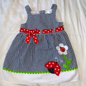 🌟5/$20 NWOT 12m Girl Rare Editions Picnic Dress w Undies